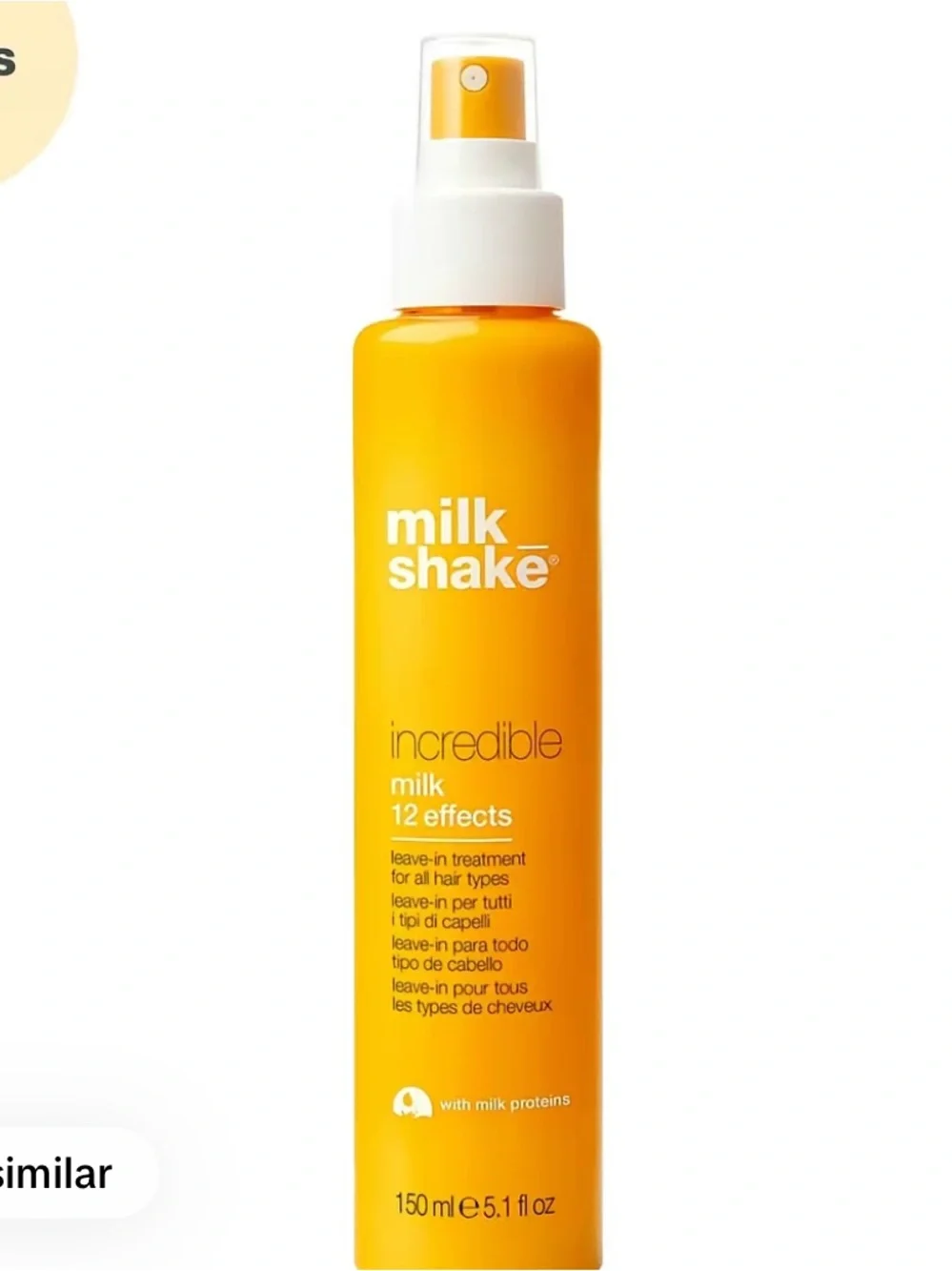 Milkshake Incredible Milk 12 Effects Leave-in Spray Hair Treatment New